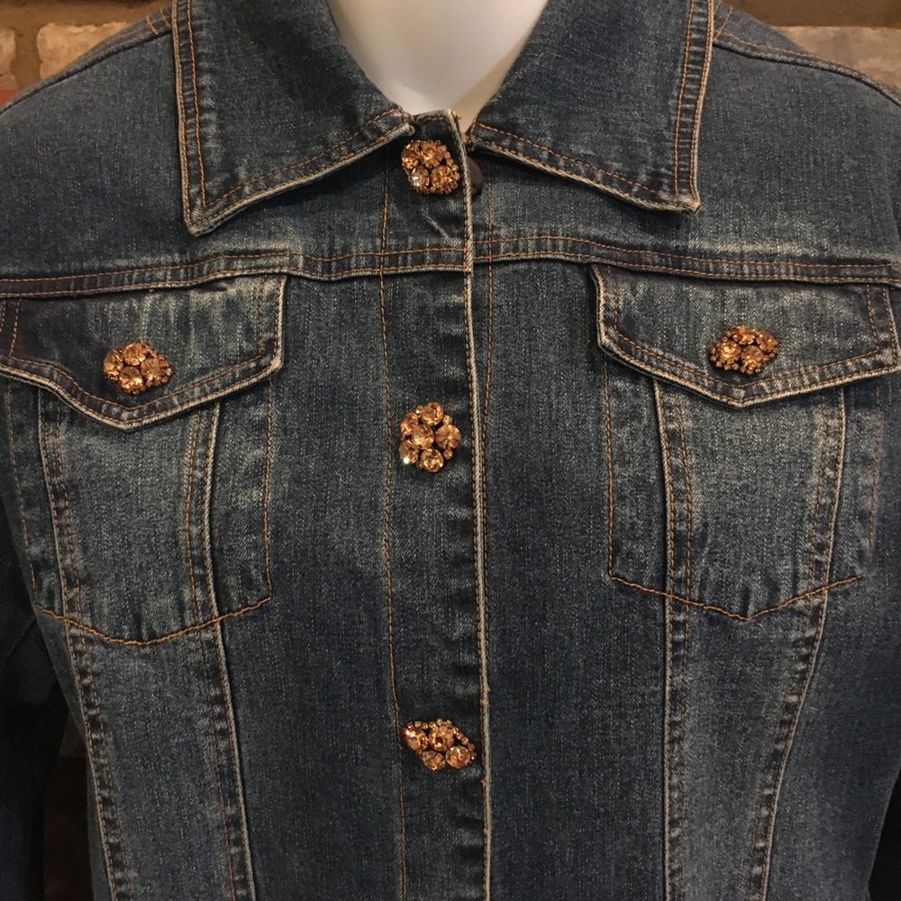 Berek Jean Jacket Size Medium - image 8